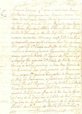 Baptisme de Joan Ros del Cloquer