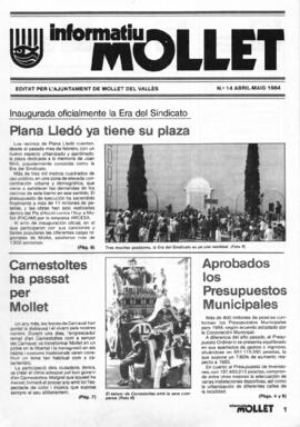Informatiu Mollet 1984 abril-maig