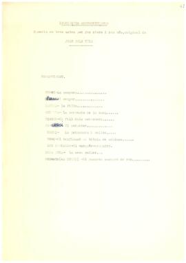 Inquietuts aristocràtiques. Comèdia en tres actes per fer riure i res més; teatre