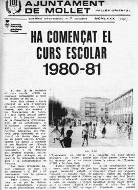 Butlletí informatiu 1980 octubre