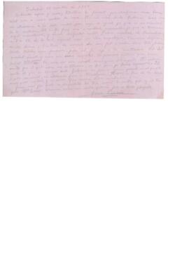 Carta de Joan Casals a Francisca Sirvent
